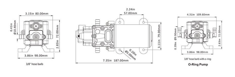 Samonasávací čerpadlo SEAFLO 22 12 V DC - main (3)