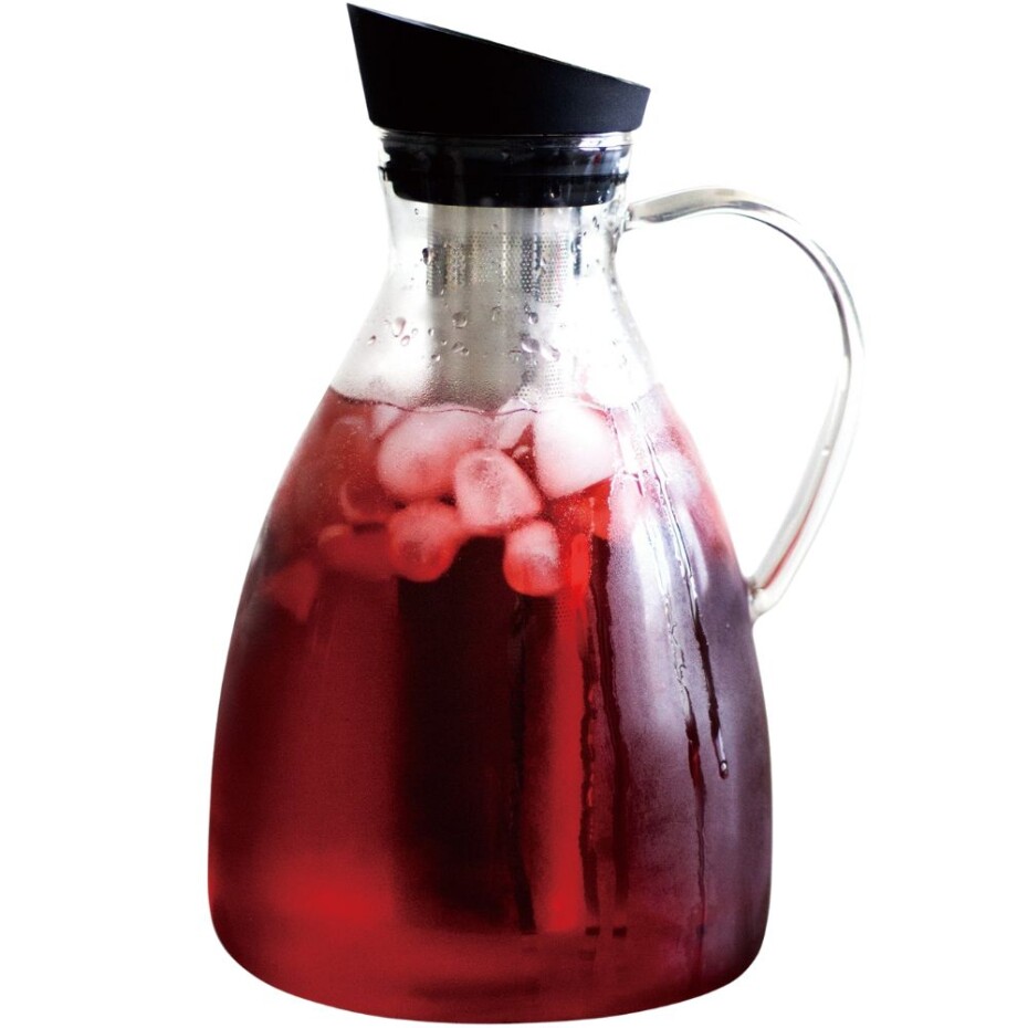 Karafa na ledový čaj INFUSION 2 l, černá, Viva Scandinavia - main (2)