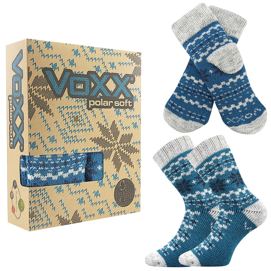 Dámský zimní set VoXX - Trondelag, petrol Barva: Petrol, Velikost: 35-38 - main (0)