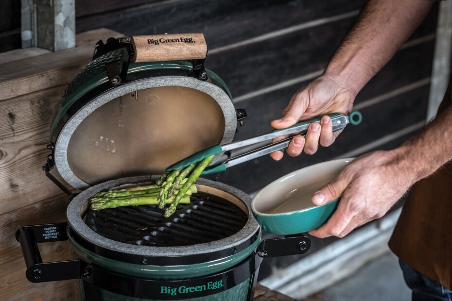 Gril na dřevěné uhlí MINIMAX, zelená, Big Green Egg - main (7)