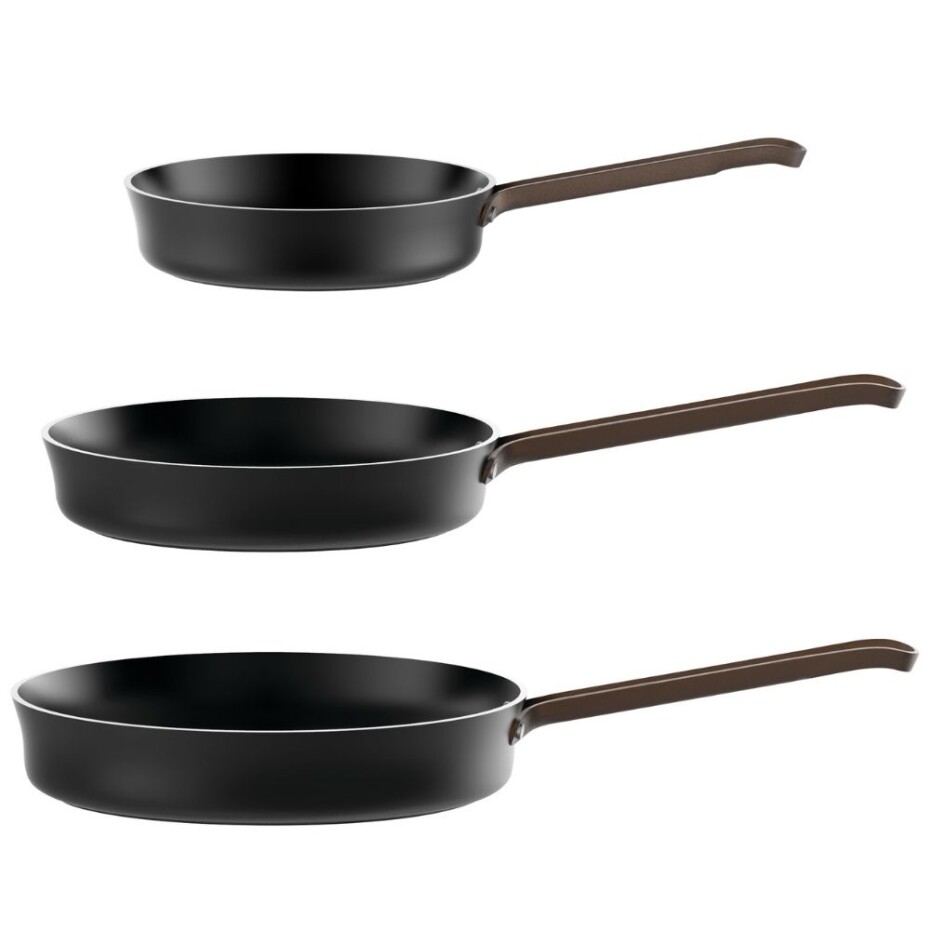 Univerzální pánev EDO 28 cm, černá, Alessi - main (1)