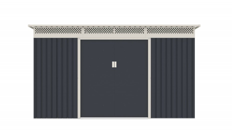 G21 Zahradní domek G21 GRAH 1132 - 340 x 333 cm, antracitový G21-6390097 - main (1)