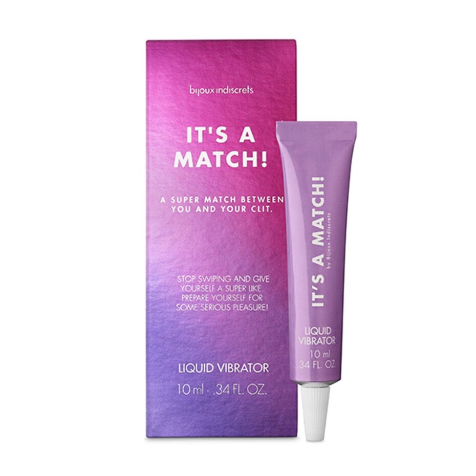 Bijoux Indiscrets Clitherapy It's a Match! Liquid Vibrator 10ml - main (2)