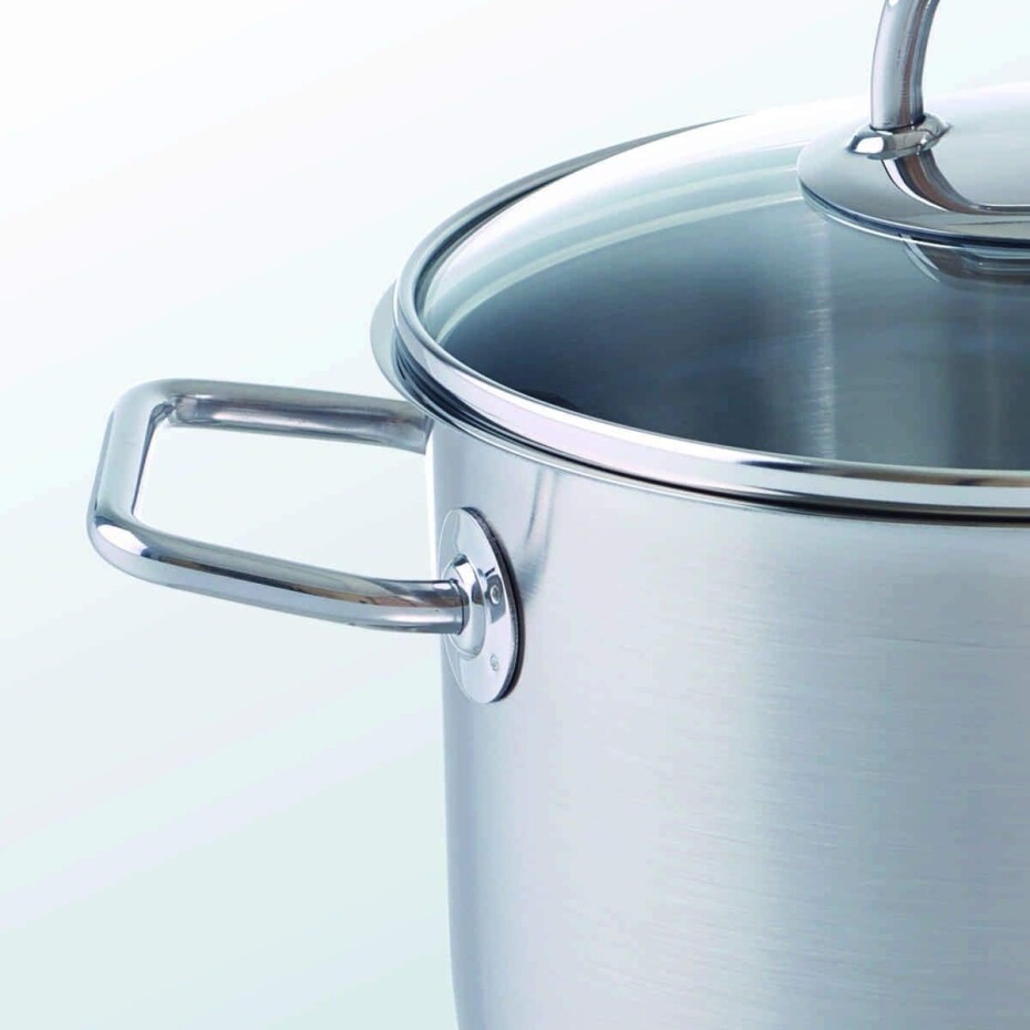 Vysoký kastrol VISEO 16 cm, stříbrná, nerezová ocel, Fissler - main (3)