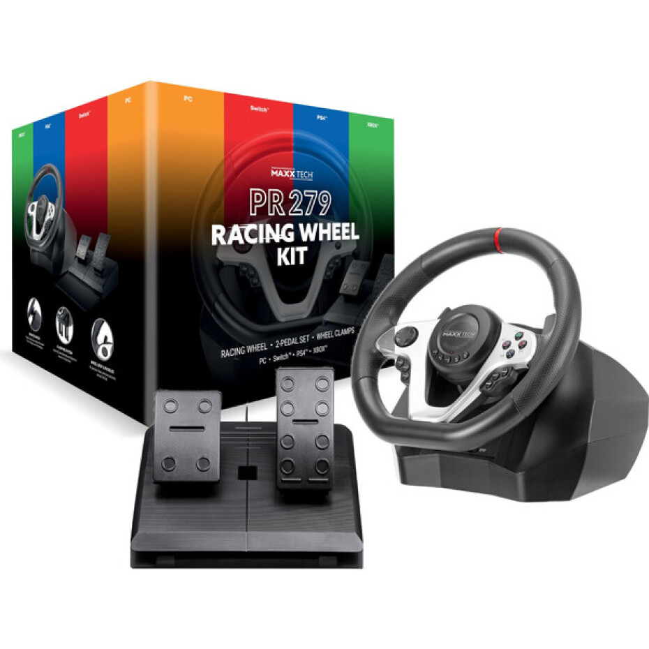 PR 279 Racing Wheel Kit volant s pedály (PC/PS4/XBOX/NSW) - main (0)