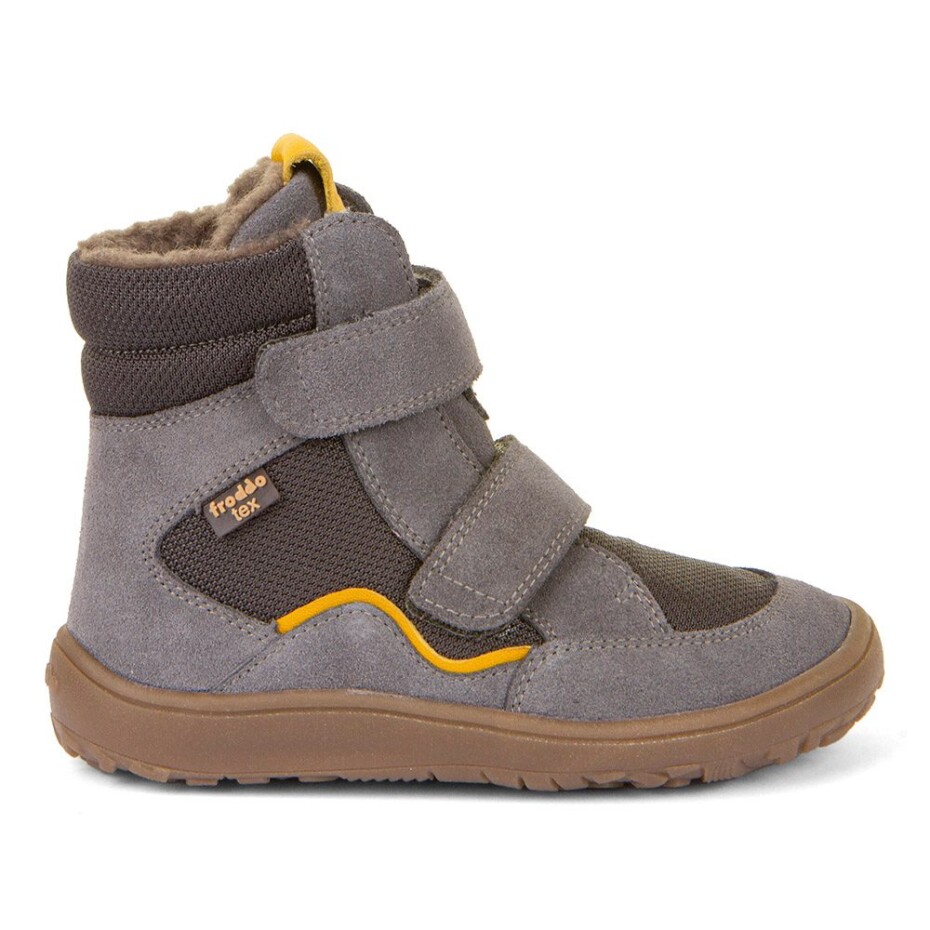 Dětské zimní barefoot boty TEX WINTER Gray, Froddo, G3160233-3, šedá - 23 - main (2)