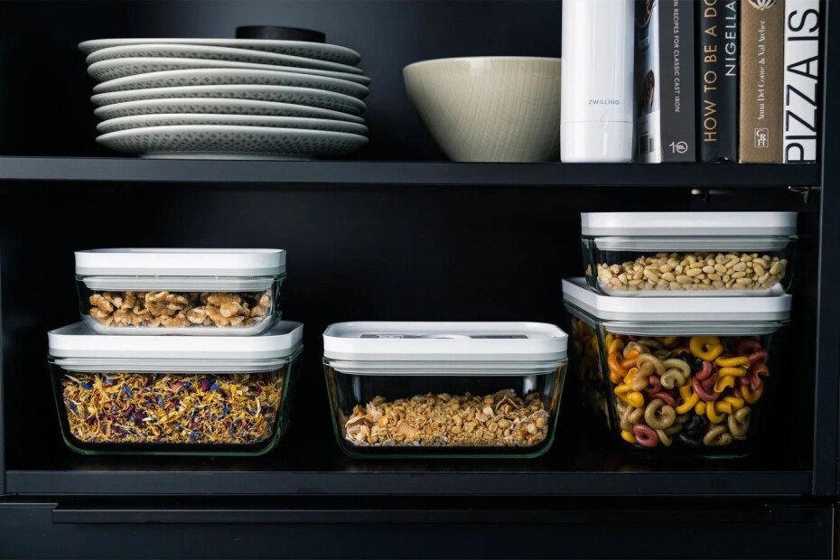 Sada na vakuování potravin FRESH & SAVE, sada 7 ks, bílá, sklo, Zwilling - main (2)