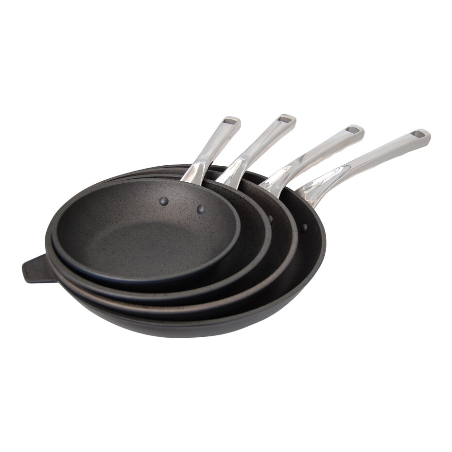 Nepřilnavá pánev CHOC EXTREME 20 cm,  s nerezovou rukojetí, de Buyer - main (1)