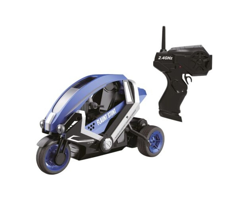 Tříkolka Tricycle Stunt RC na dálkové ovládání 25 cm, Wiky RC, W014099 - main (1)