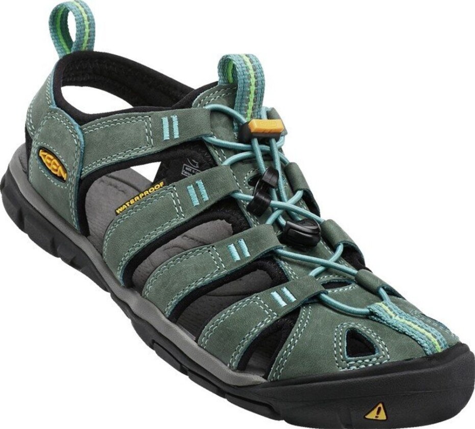 Sandály Clearwater CNX Leather W mineral blue/yellow, Keen, 1014371, modrá - 38.5 - main (0)