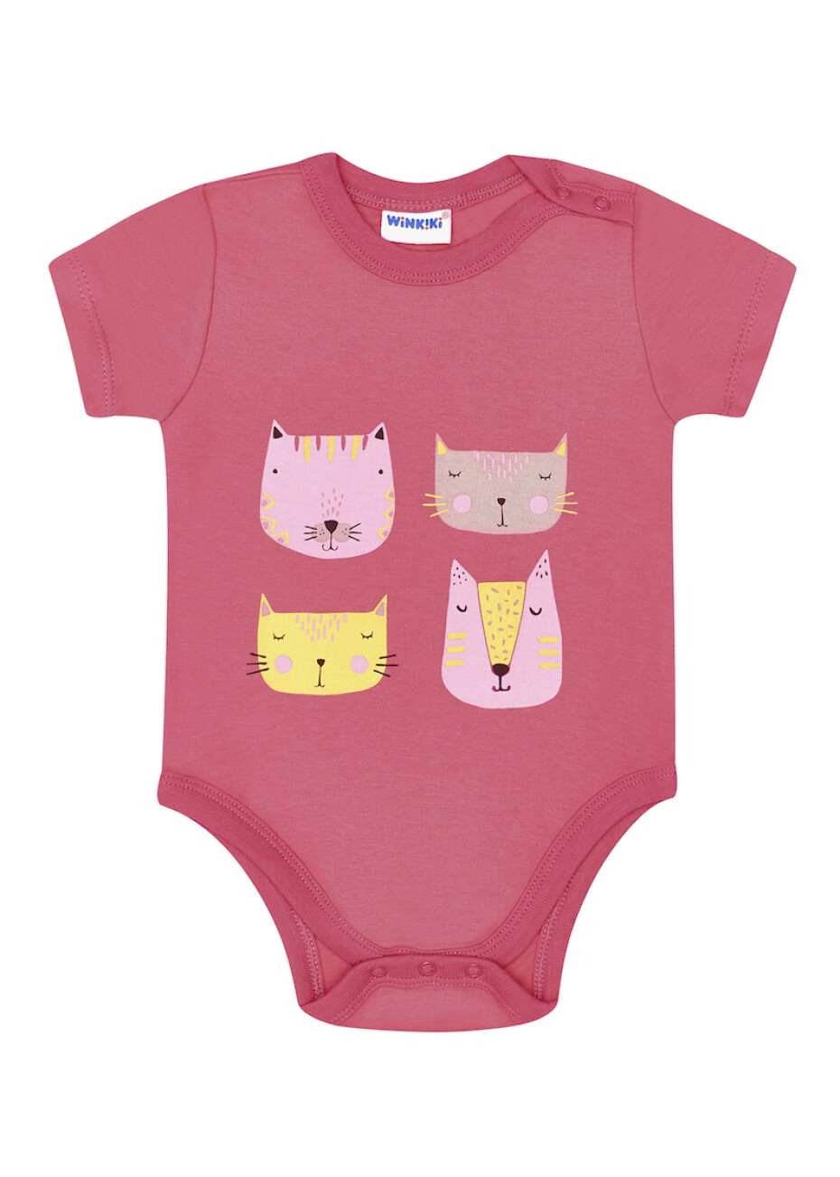 Kojenecké body - WINKIKI WNG 91301, růžová Barva: Růžová, Velikost: 86 - main (1)
