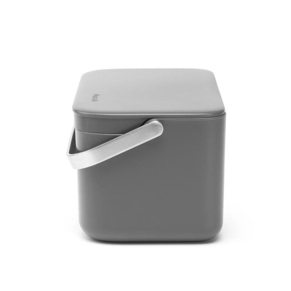 Koš na bio odpad, šedá, Brabantia - main (6)