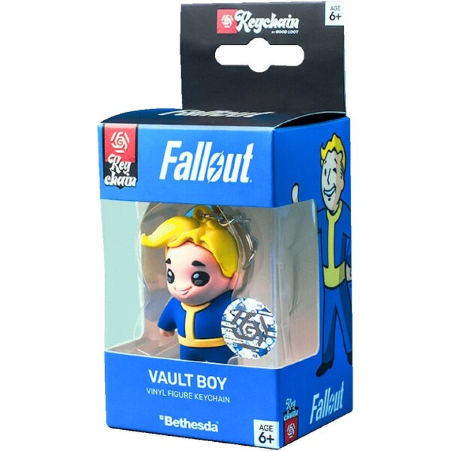 Klíčenka Good Loot Hanging: Fallout - Vault Boy 3D - main (1)