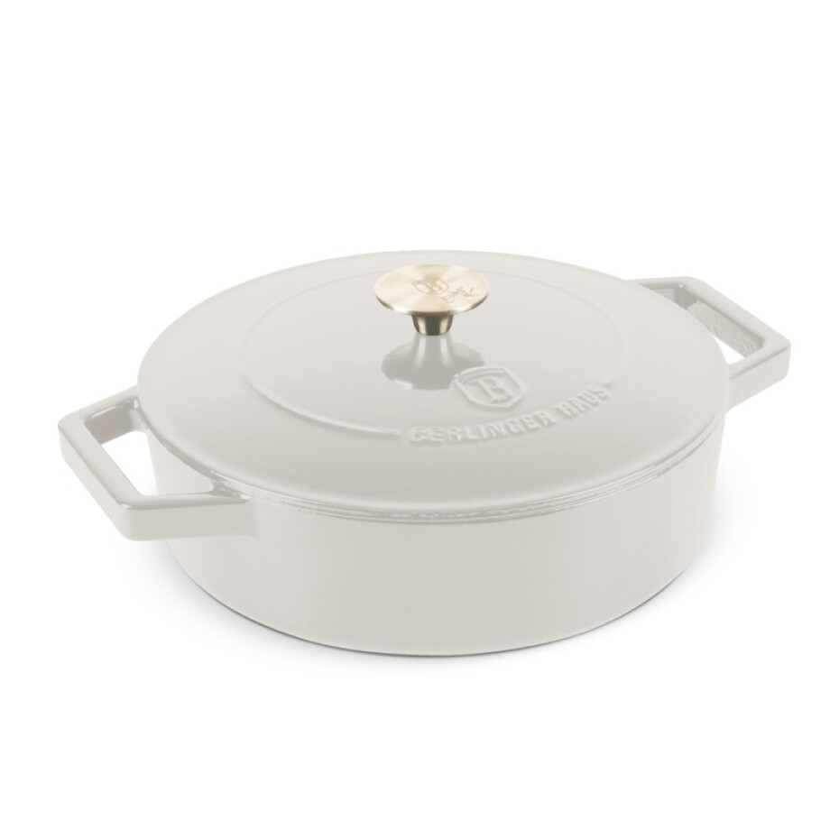 BERLINGERHAUS Pekáč litinový s poklicí 26 cm Sahara Collection BH-6530 - main (0)