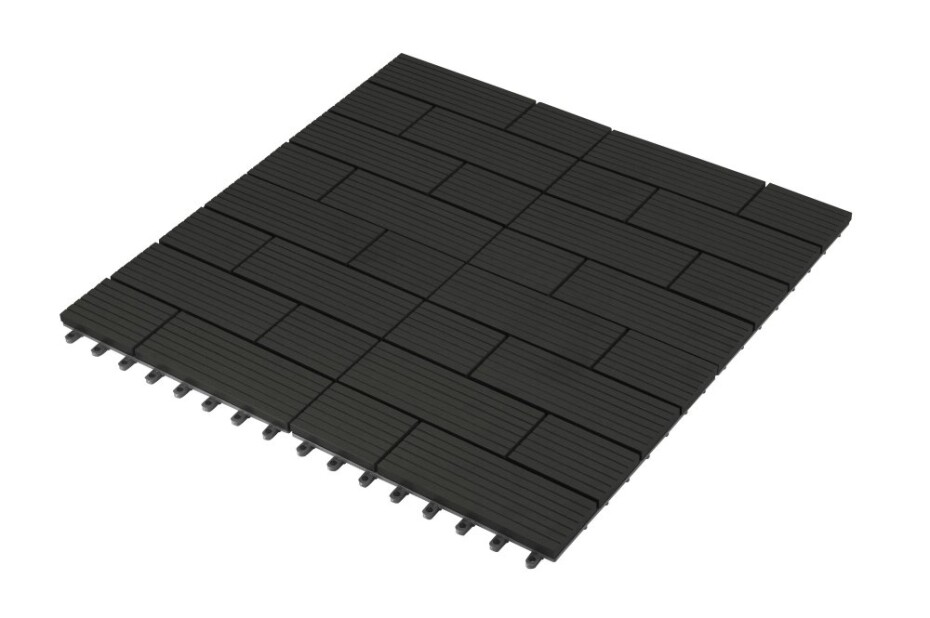 G21 WPC dlaždice G21 Samoa, Eben 2,3 x 30 x 30 cm G21-63910031 - main (1)