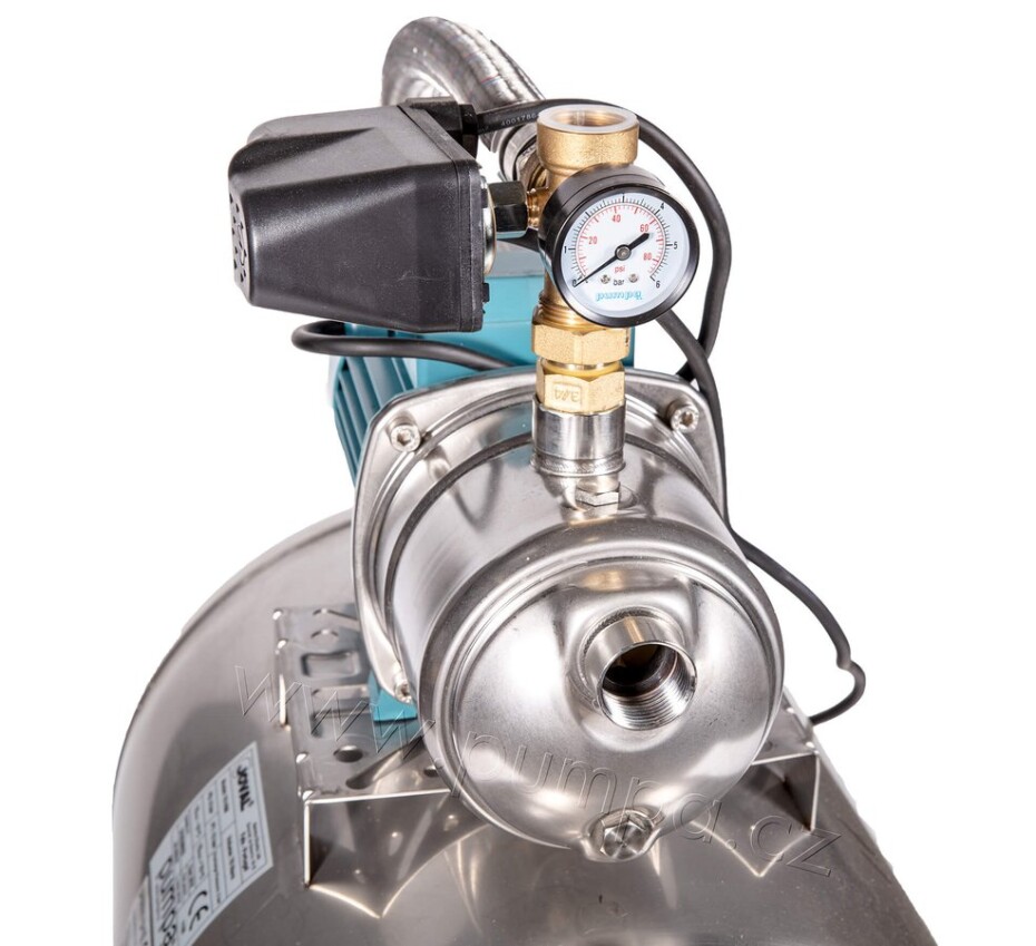 Domácí vodárna Calpeda NGXM 3 50L nerez ležatá 230V - main (2)