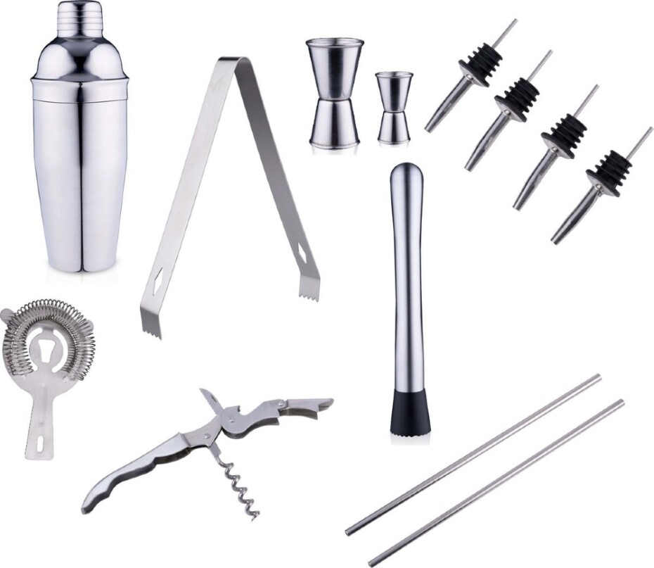 ALPINA Barmanská sada shaker nerez ocel 14 ks ED-247473 - main (1)