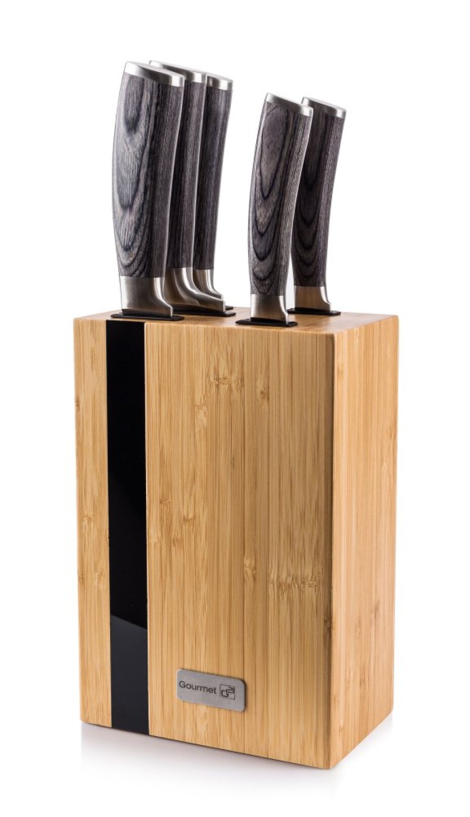 G21 Sada nožů G21 Gourmet Rustic 5 ks + bambusový blok G21-6002237 - main (0)