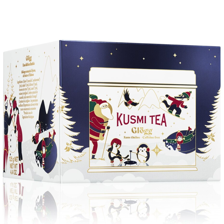 Ovocný čaj GLOGG 2024, 125 g plechovka, Kusmi Tea - main (4)