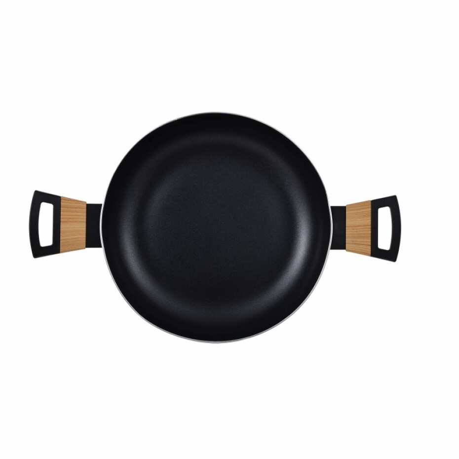 BERGNER Kastrol s nepřilnavým povrchem a poklicí 28 cm Earth Black BG-32037-BK - main (8)