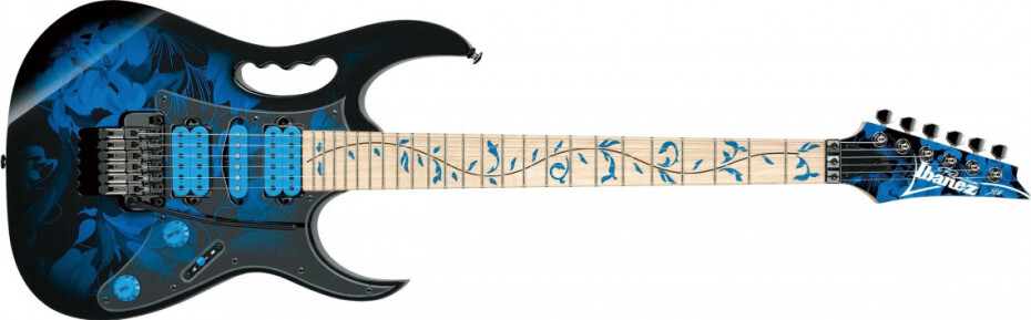 Ibanez JEM77P Blue Floral Pattern - main (0)