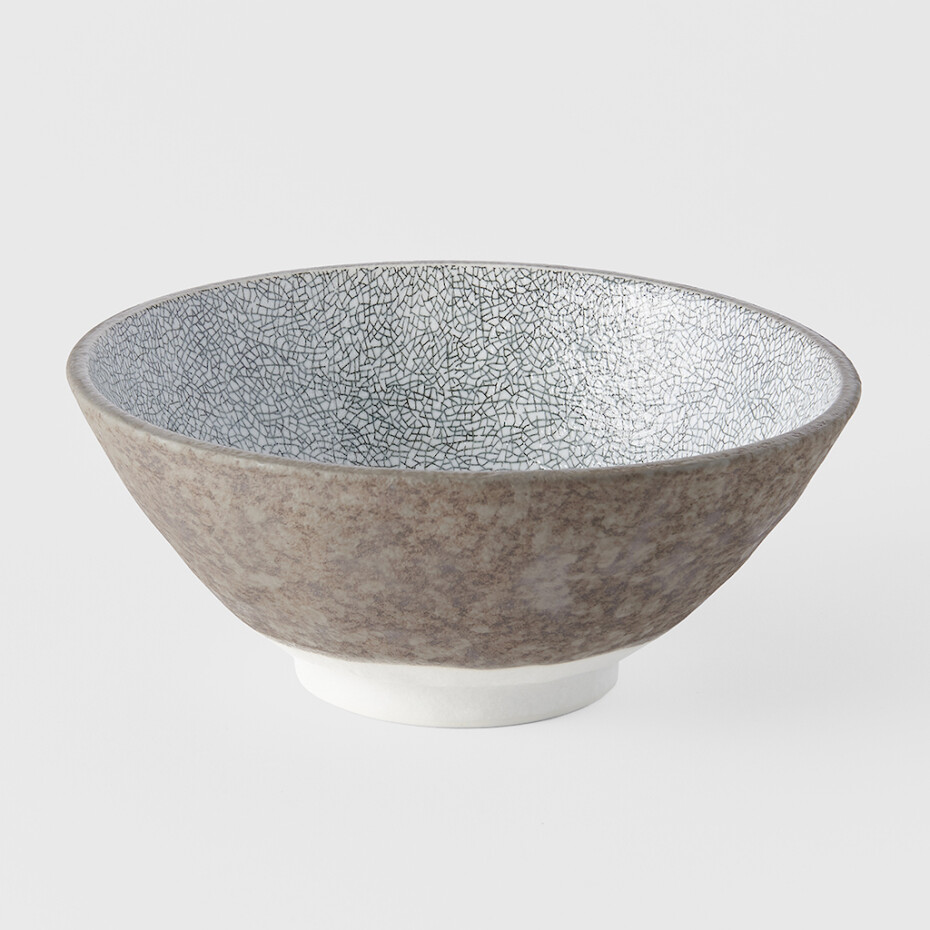 Udon mísa CRAZED GREY 19,5 cm, 800 ml, MIJ - main (2)