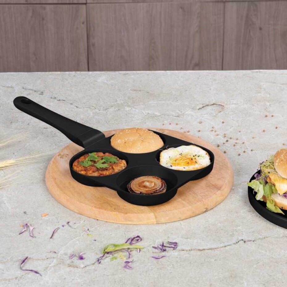 BERLINGERHAUS Pánev na lívance a hamburgery Matte Black Collection  BH-7797 - main (7)