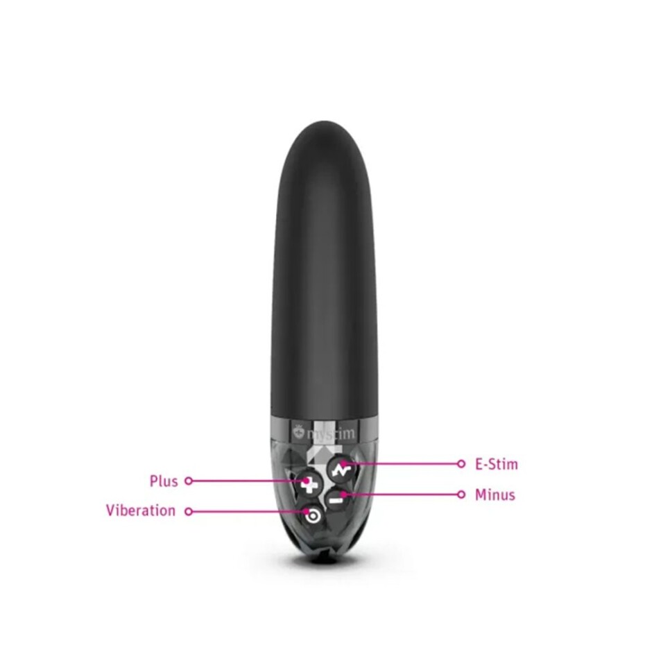 Mystim Sleak Freak eStim Vibrator Black - main (4)