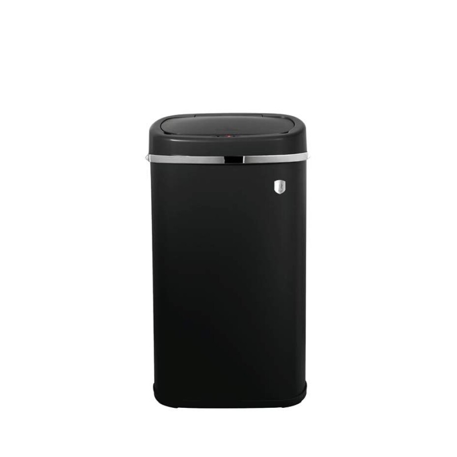 BERLINGERHAUS Koš odpadkový se senzorovým otvíráním  58 l Matte Black Colelection BH-9526 - main (1)