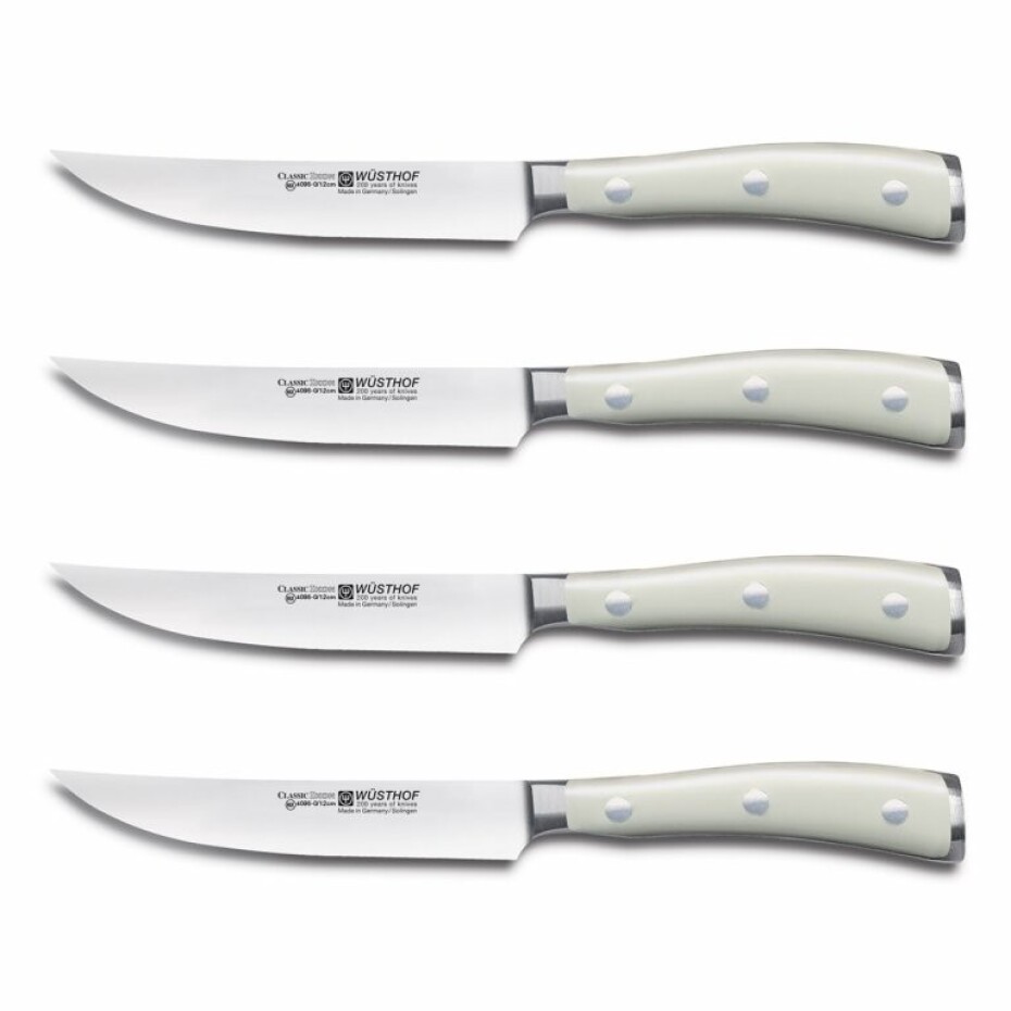 Steakový nůž CLASSIC IKON CREME, sada 4 ks, WÜSTHOF - main (2)