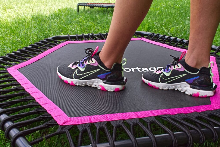 Sportago Whee jumping trampolína 122 cm, růžová - main (8)