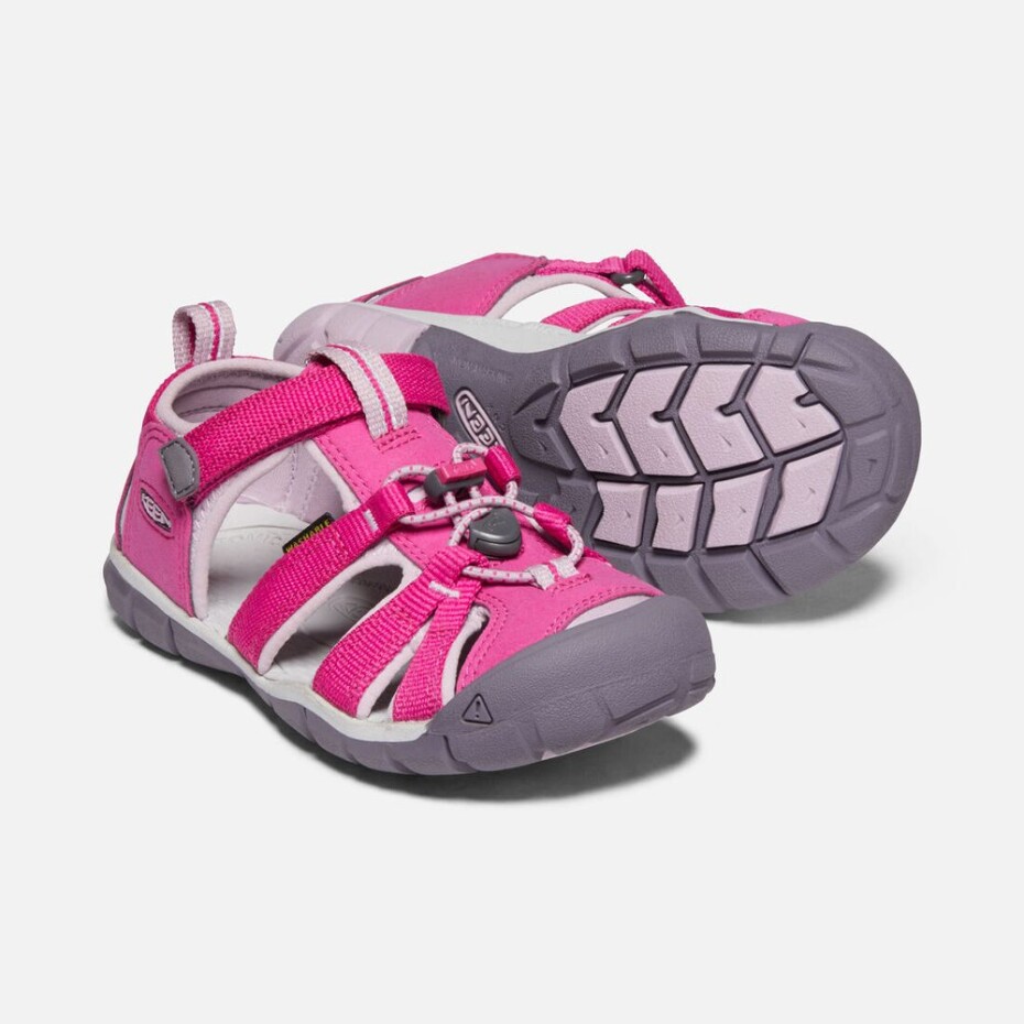 Dětské sandály SEACAMP II CNX, VERY BERRY/DAWN PINK, keen, 1022994/1022979/1022940, růžová - 22 - main (2)