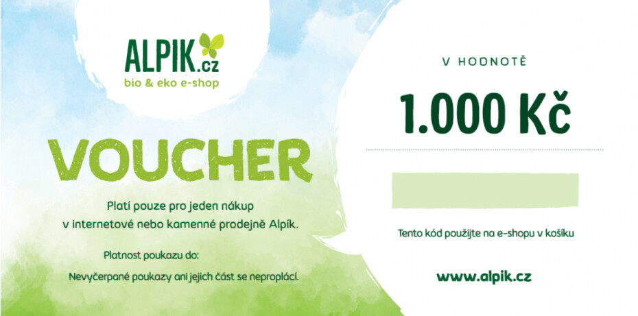 Dárkový poukaz 1000,- Kč Typ poukazu: tištěný - main (0)