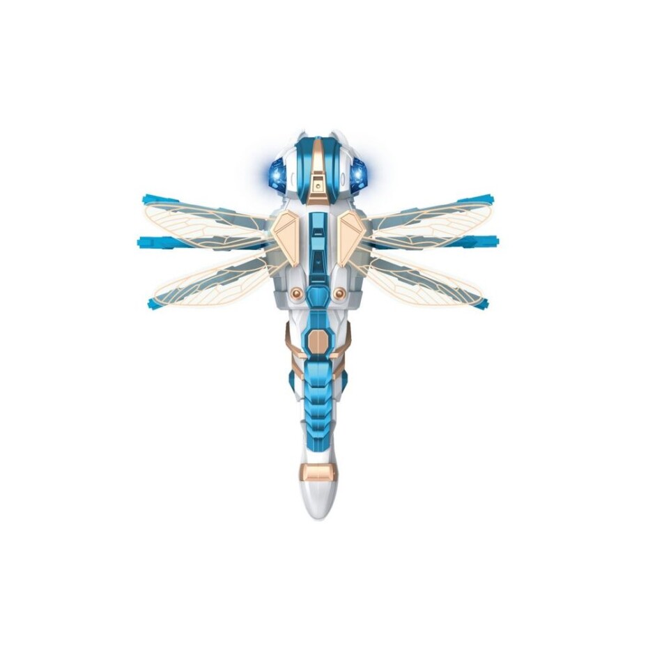 Vážka kouřící RC na dálkové ovládání 33 cm, Wiky RC, W039080 - main (1)
