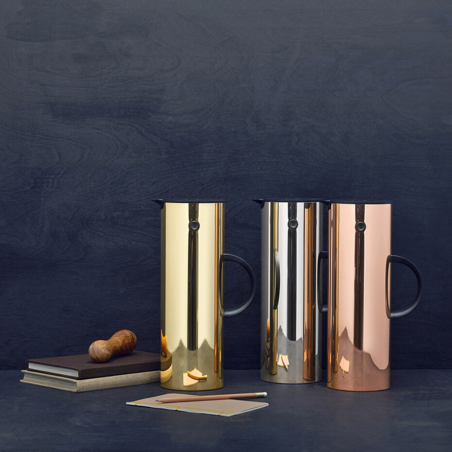 Vakuový džbán EM77 1 l, stříbrná, nerezová ocel, Stelton - main (2)