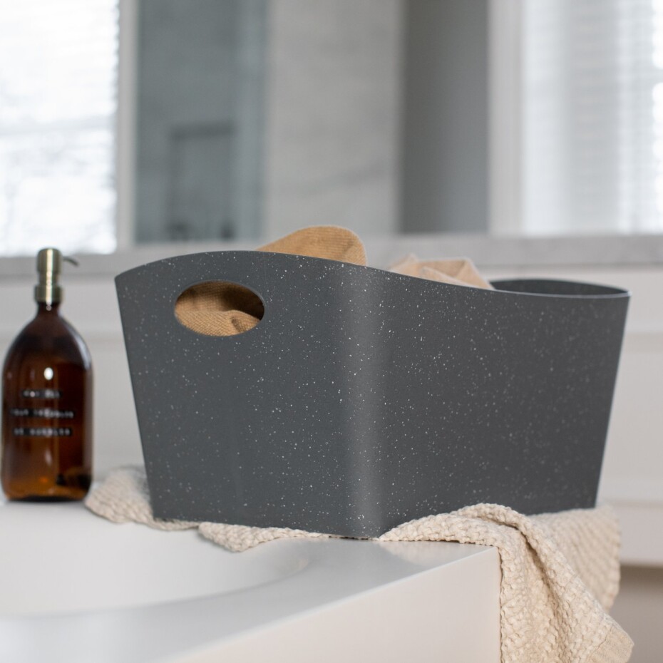 Úložný box BOXXX L 15 l, přírodní šedá, Koziol - main (1)