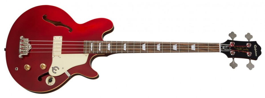 Epiphone Jack Casady Bass - Sparkling Burgundy - main (0)