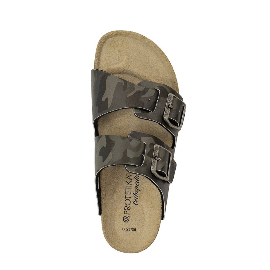 Dětské ortopedické pantofle Lifestyle T94/51, Protetika, maskáč - 35 - main (1)