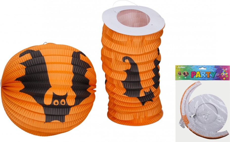 Lampion koule 25 cm a Lampion válec 15 cm - main (0)