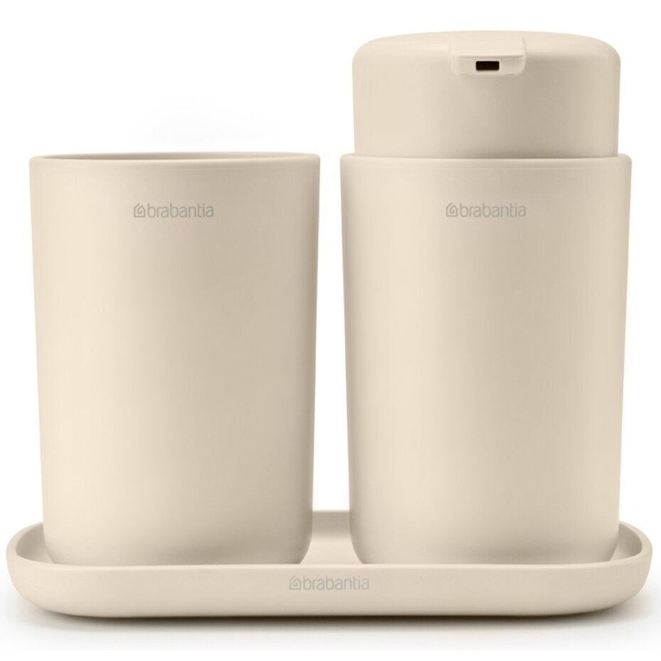 Koupelnová sada RENEW, sada 3 ks, jemně béžová, Brabantia - main (5)