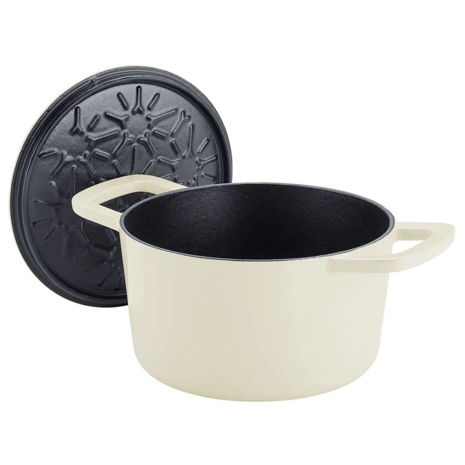 Zapékací mísa MOMENTS 24 cm, slonovinově bílá, litina, Fissler - main (2)