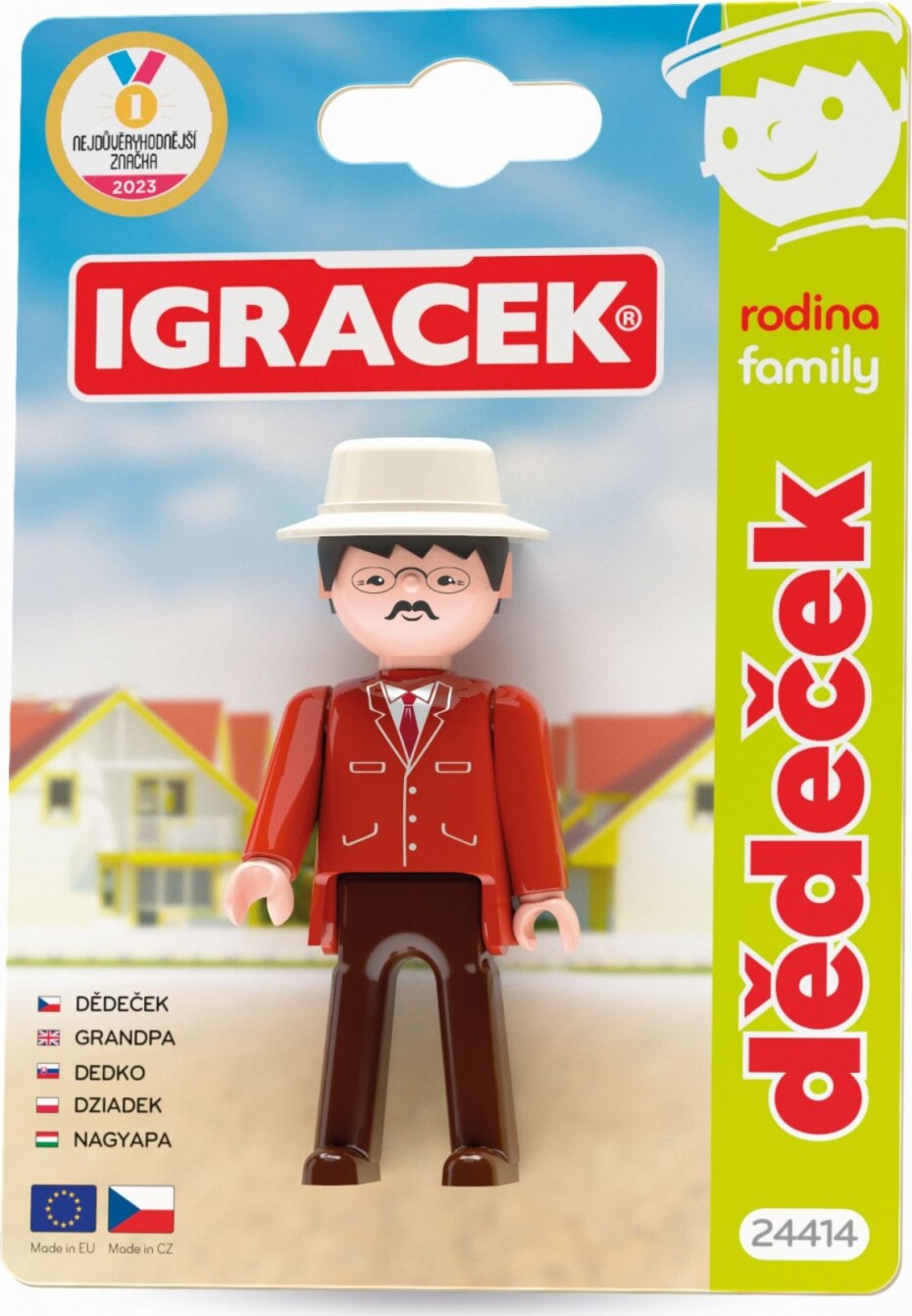 Igráček Rodina Dědeček - figurka - main (0)