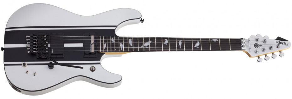 Schecter DJ Ashba Satin White - main (0)