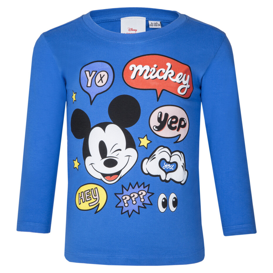 Mickey Mouse - licence Chlapecké triko - Mickey Mouse 133, červená Barva: Červená, Velikost: 92-98 - main (1)