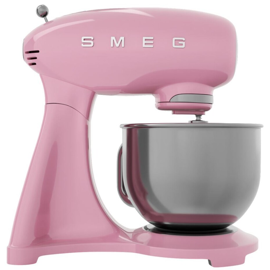 Kuchyňský robot SMF03PKEU, pastelově růžová, SMEG - main (0)