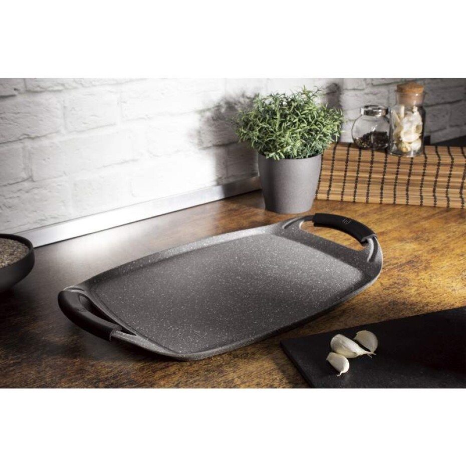 BERLINGERHAUS Grilovací deska s mramorovým povrchem 47 cm Stone Touch Line BH-1592 - main (2)