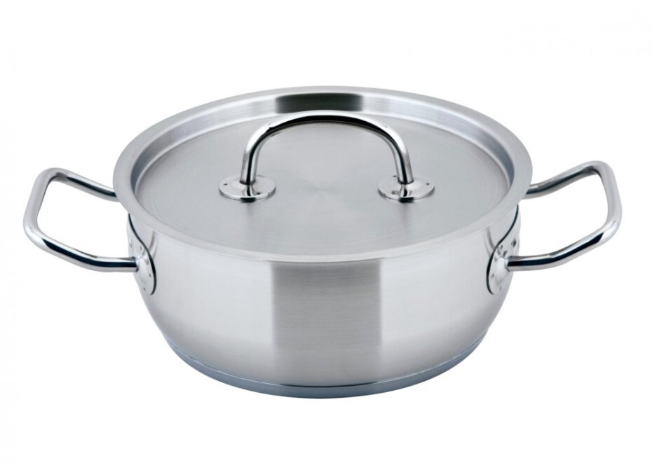 CS SOLINGEN Kastrol s poklicí nerezová ocel 2 l / pr. 20 x 8,5 cm PRO-X CS-043155 - main (0)