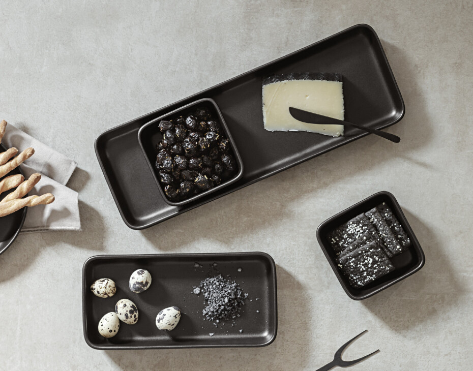 EVA SOLO Set 3 servírovacích misek nordic kitchen černý - main (5)