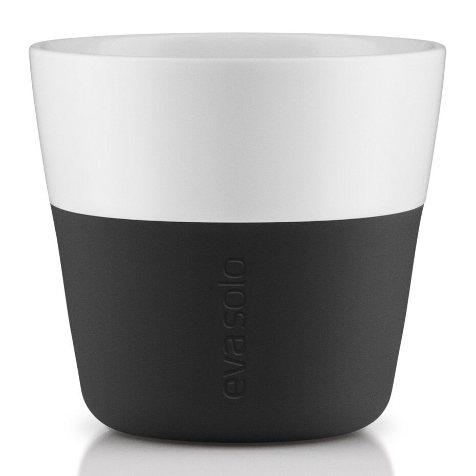 Termohrnek 230 ml, sada 2 ks, na kávu Lungo, karbonově černá, Eva Solo - main (1)
