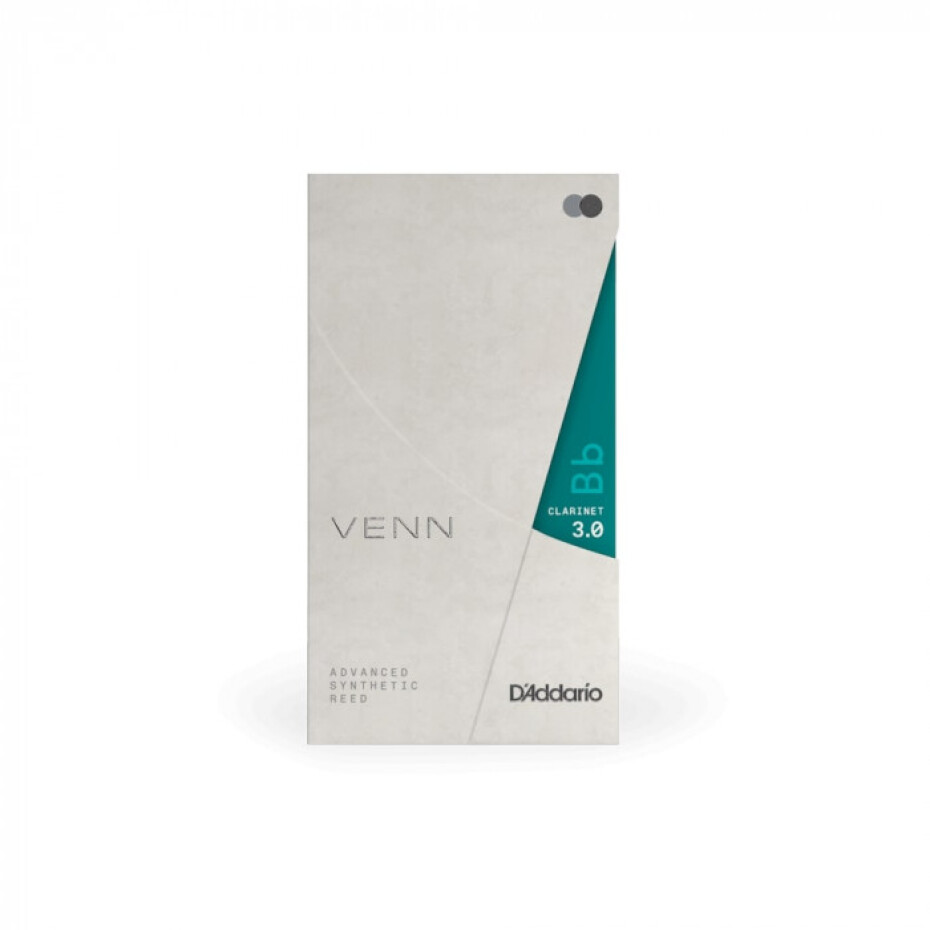 D'Addario VBB0130G2 VENN Gen. 2 - Bb Clarinet Reed 3.0 - main (0)